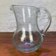 Riom glass pitcher