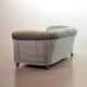 Chesterfield Duotone 2-Seat Sofa in Frosted Blue & Green Velvet 1950s