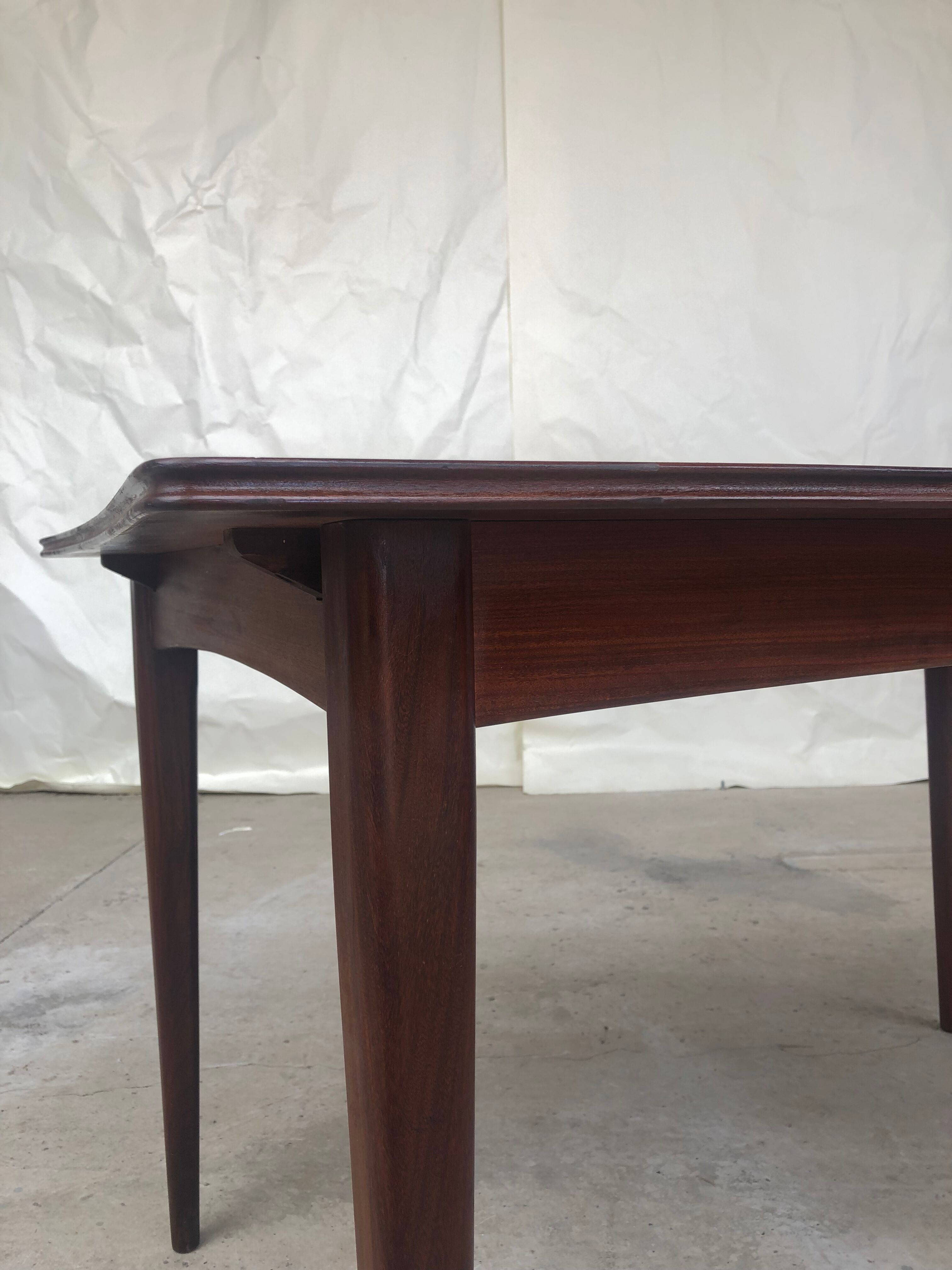 Vtg Mid Century Richard Hornby Dining Table 4 6 Seater Danish Scandi Design