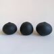 Set de 3 céramiques miniatures noires Antonio Lampecco