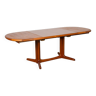 Danish Extendable Dining Table made of Teak by E. Valentinsen