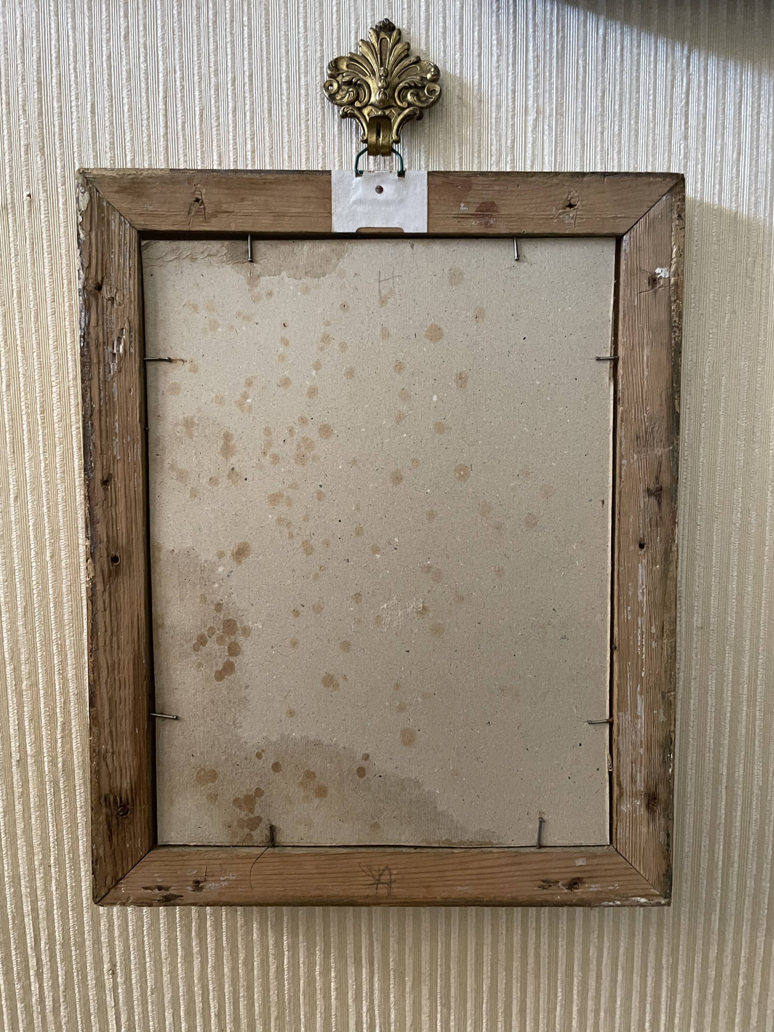 Young girl with doves painting 1860