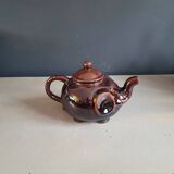 Brown porcelain elephant teapot
