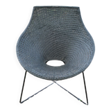 Fauteuil de jardin tressage naturelle