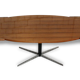 Table oval 50s 60s J.M. Thomas for Wilhelm Renz vintage adjustable system