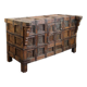Indian wooden and iron sideboard with a central door