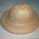 Chapeau colonial, safari en paille