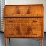 Teak roll top desk by Egan Ostergaard for Broderna gustafssons