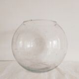 Vase boule en verre Laque Line