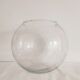 Vase boule en verre Laque Line