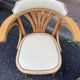 Paire de fauteuils bistrot bois courbé vintage
