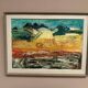 Original Swedish Oil on Panel - "Abstract Landscape" by Ragnar Godin - Dated 1968 - Framed