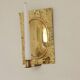 Pair of Swedish Brass Wall Sconces