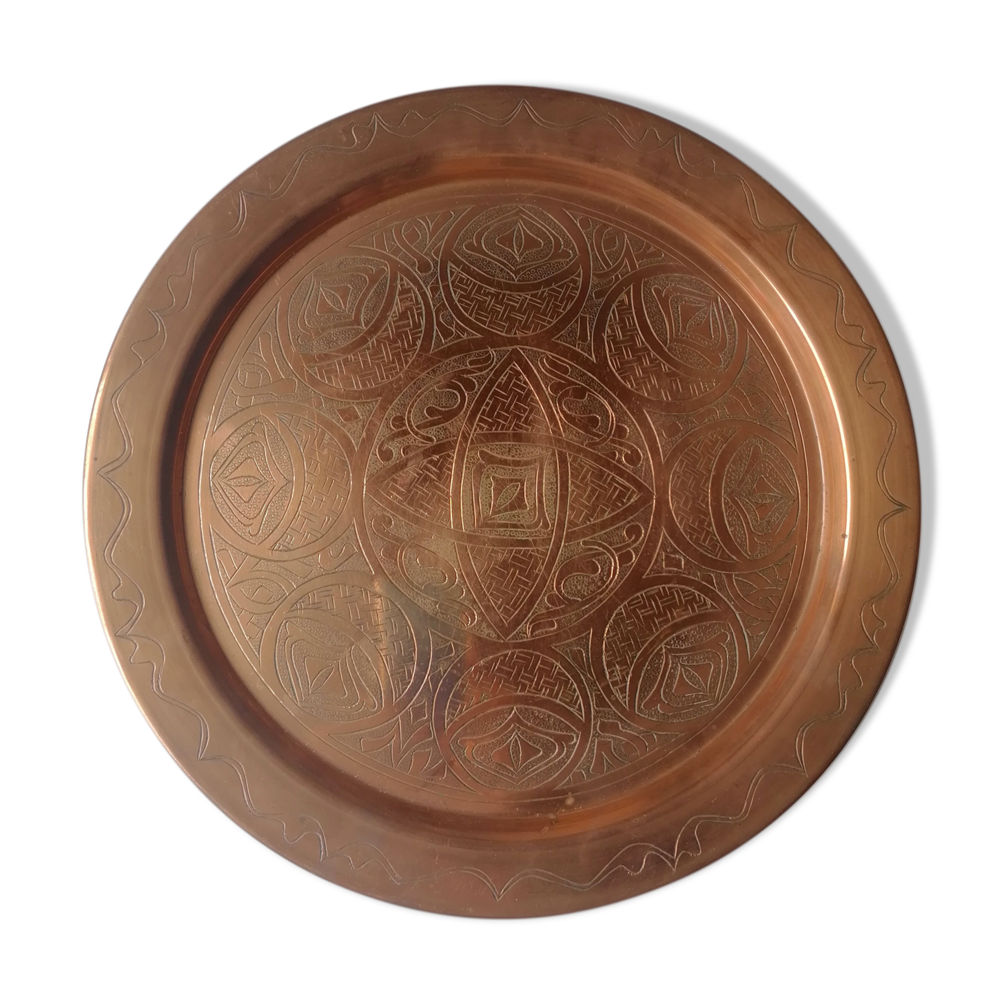 Copper tray