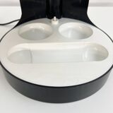 Lampe de table KD29 Noire par Joe Colombo pour Kartell, 1970