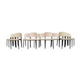 Lot of 14 chairs Standard Jean Prouvé edition Vitra