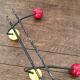 Vintage ball coat rack / colorful hook