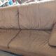 Designer leather sofa