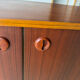 Petite enfilade / buffet double design scandinave moderniste teck