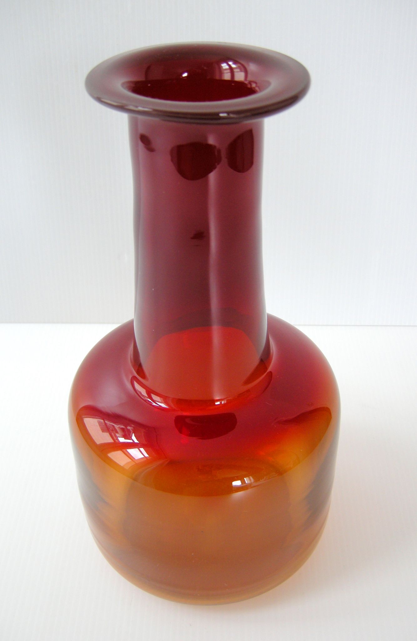 Vase Bjurkshult Suede vintage 1960