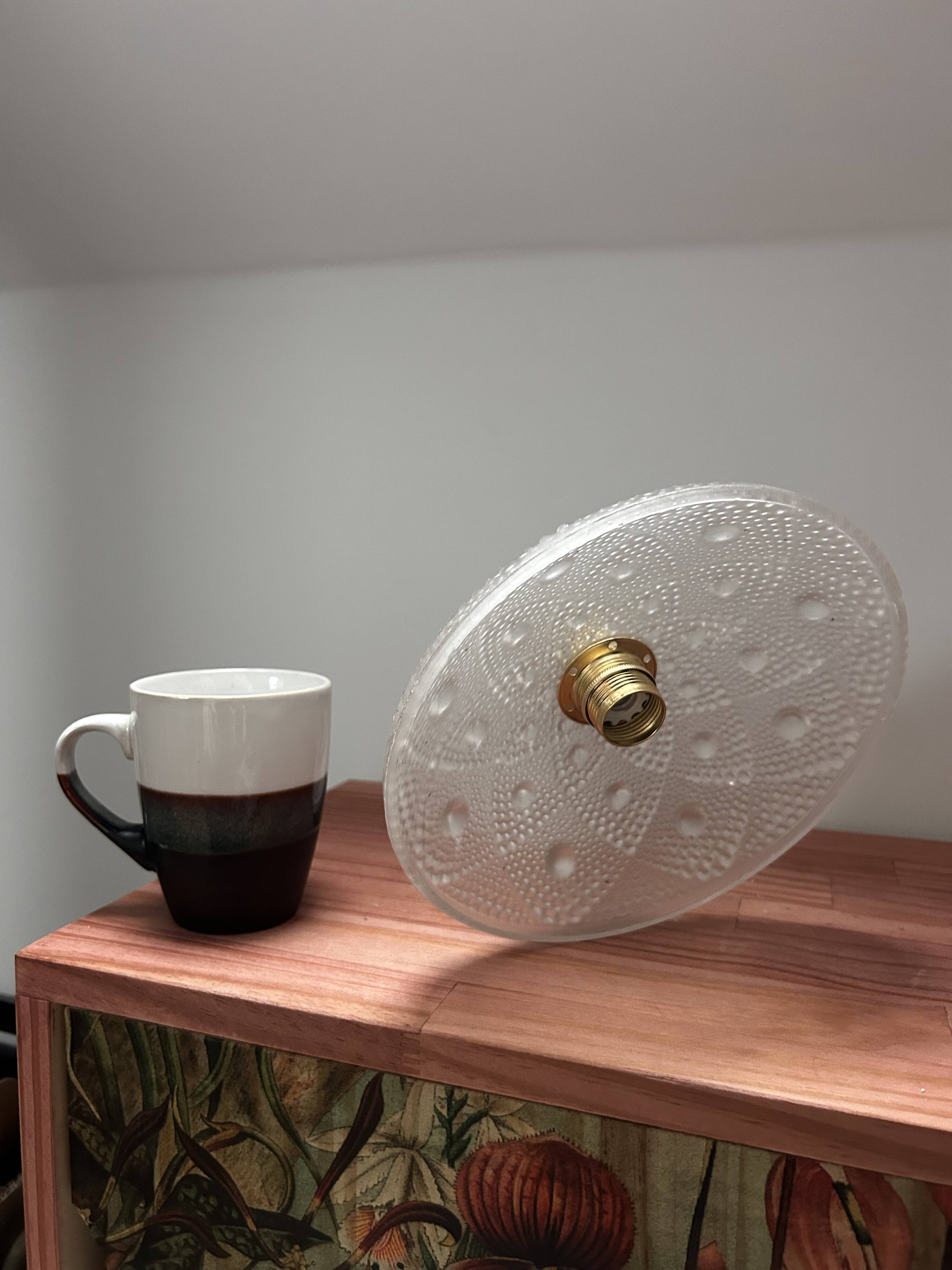 Vintage Glass Tilting Wall Light