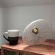 Vintage Glass Tilting Wall Light
