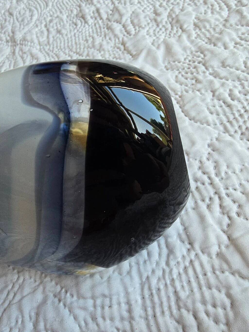 Soliflore vase Mdina Glass Malta signed 2013