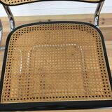 4 chairs Cesca B32 by Marcel Breuer