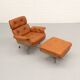 Martin Stoll Giroflex lounge chair 1970s