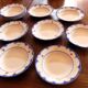 Service of 53 pieces from Gien, model "Bagatelle" (plates, dishes, salad bowls)