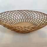 Wicker rattan basket