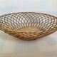 Wicker rattan basket