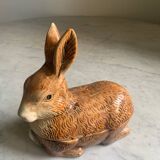 Ceramic rabbit terrine