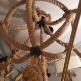 Rope chandelier