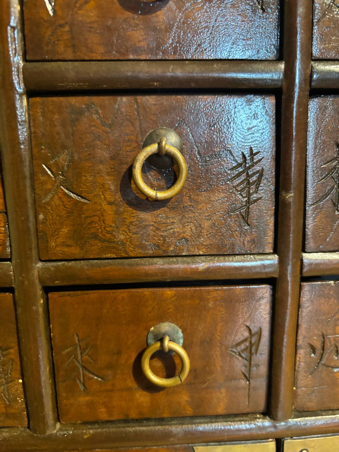 Antique Chinese apothecary cabinet - 36 drawers