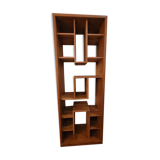 Custom-made solid oak bookcase
