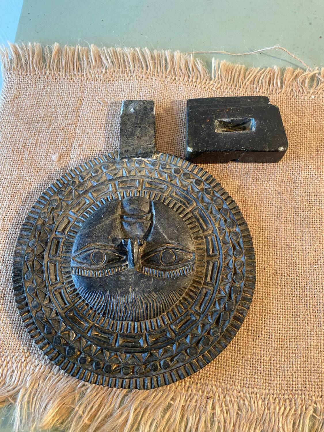 Sculpture soleil inca