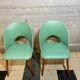 Paire de chaises vintage