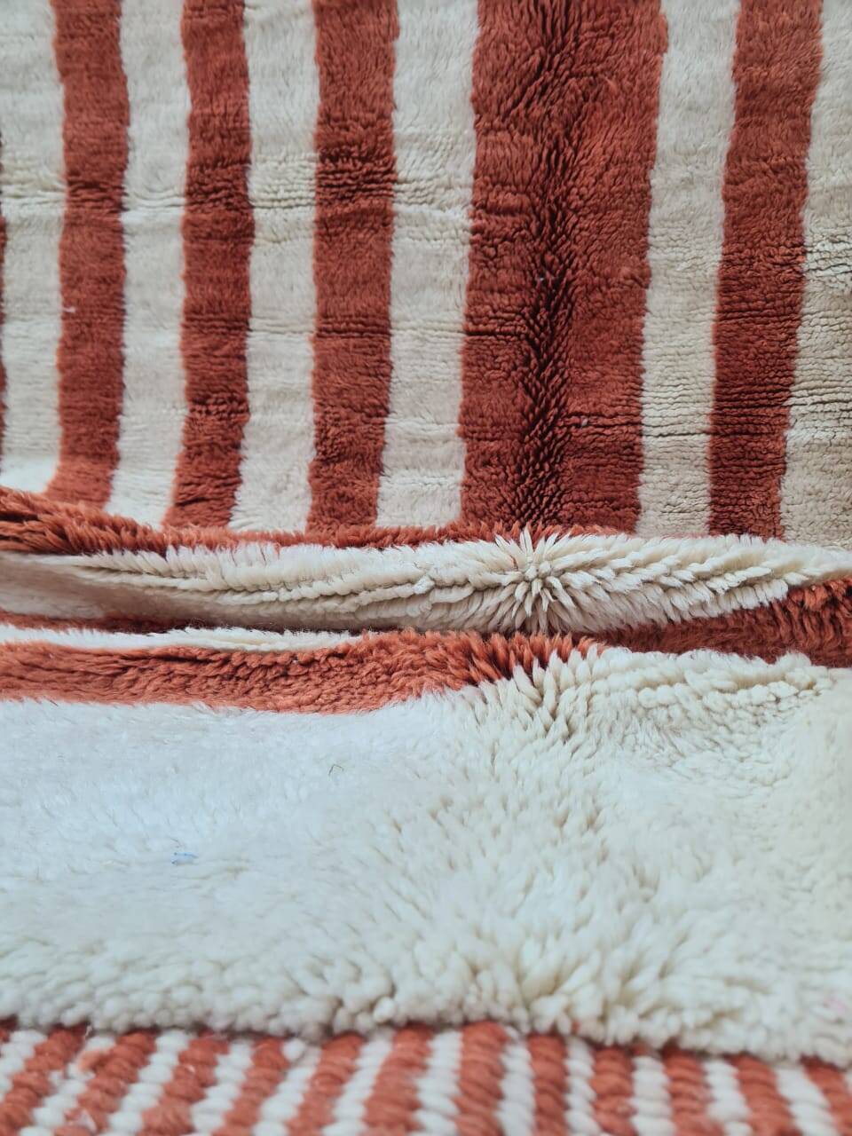 Mrirt rug in pure wool, handmade - 300 X 200 CM