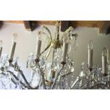 Supergrand chandelier with crystals 16 bulbs