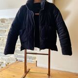 Wooden valet on wheels