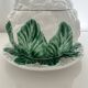Cauliflower soup tureen in slipware