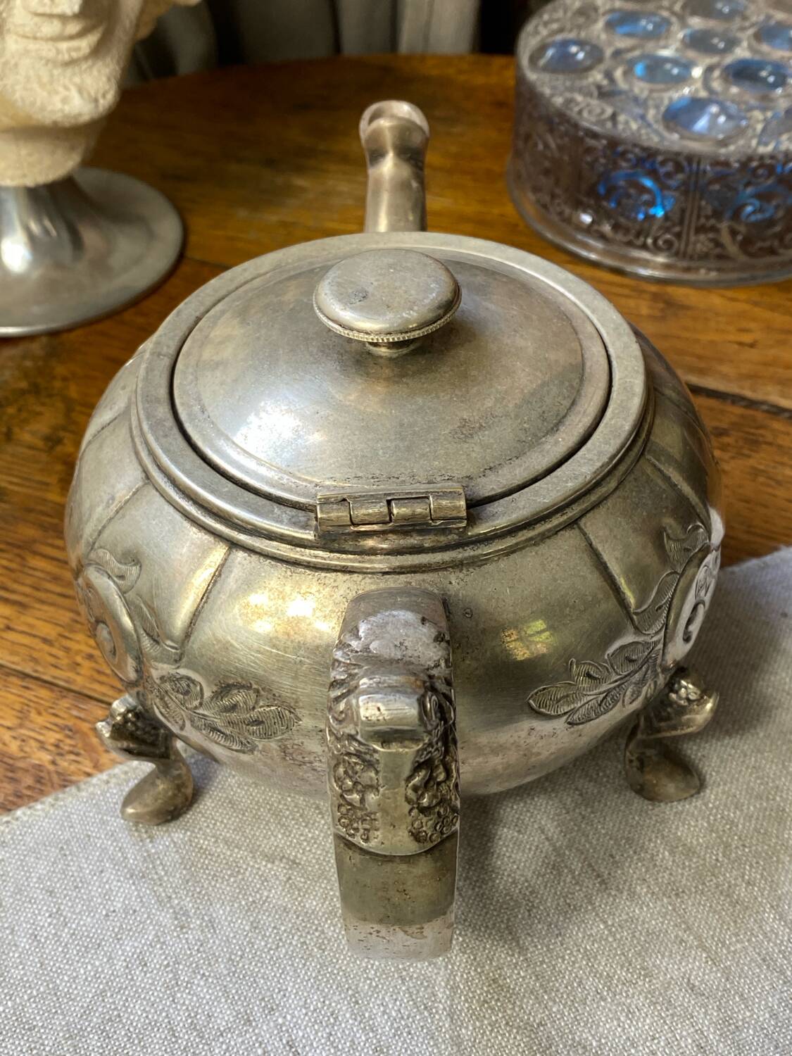 Ascot Royal silver-plated teapot