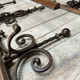 large wall-mounted coat rack