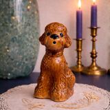 Vintage ceramic dog pitcher