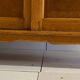 Vintage wardrobe with compass feet, sliding doors