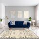 Modern Moroccan carpet white