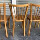 (Lot) 5 Vintage Baumann Bistro Chairs