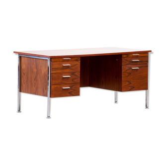 Scandinavian desk finish rosewood 1960
