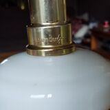 Lampe berger en opaline blanche